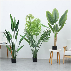 Artificial Plant Pine Fake Bamboo Tall Big Green Wall Led For Decoration Outdoor Faux Olive Twigs-Christmas Trees-Artificial