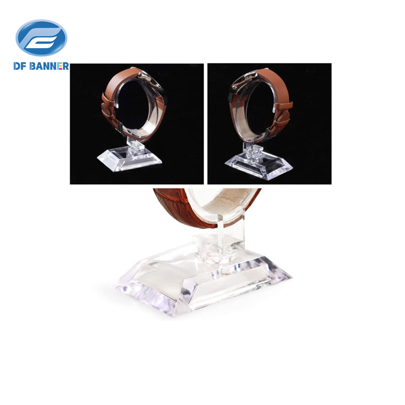 Custom Big Size Rack Wrist Strap Smart Watch Holder  Acrylic Watch Display Stand