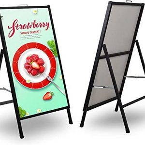 Manufacturers Wholesale  Outdoor sign A frame Sidewalk Display Advertising Board Poster Stand