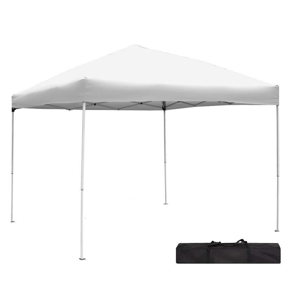 Strong Heavy Duty Aluminum Folding Canopy Commercial Pop-up Tent Gazebo