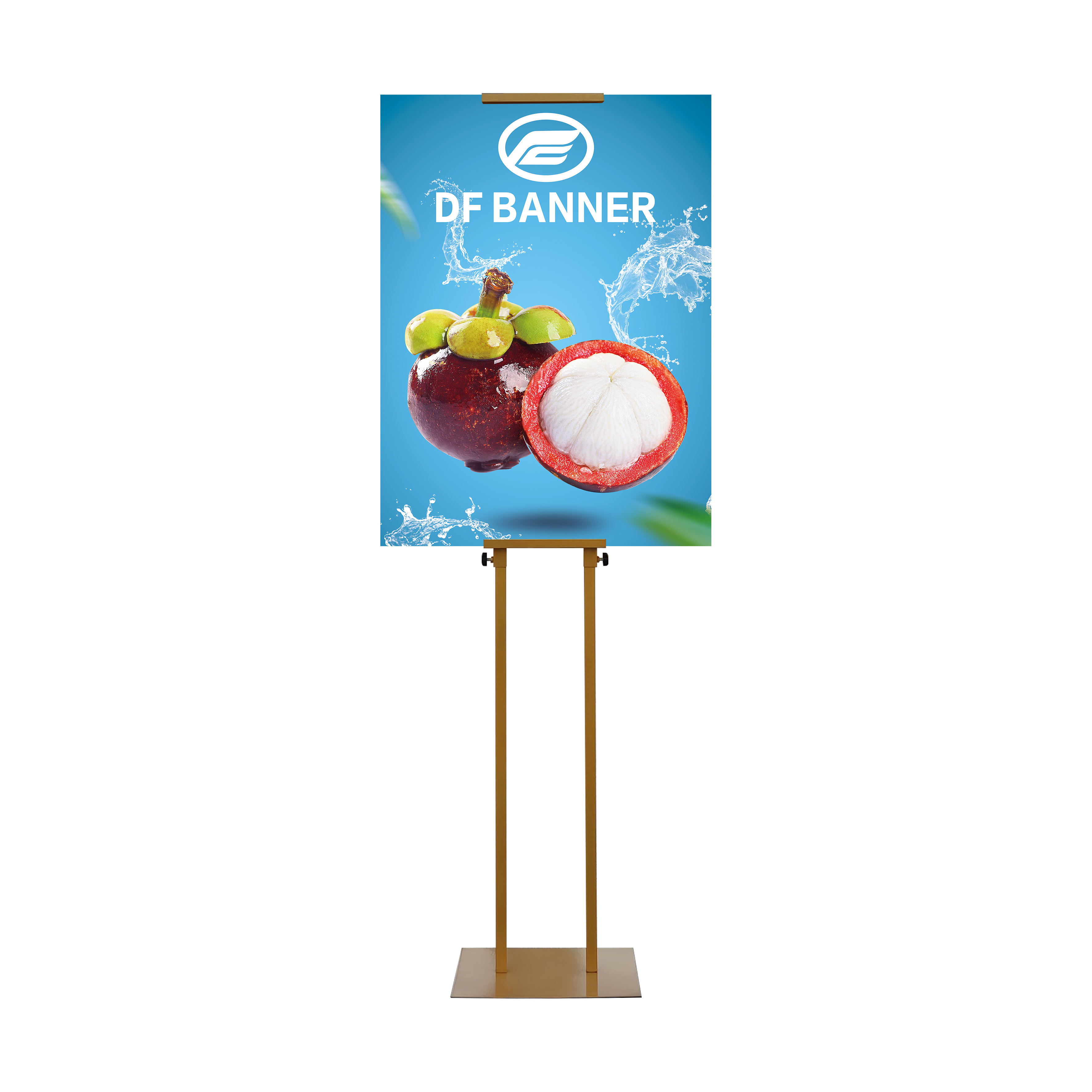 Poster Stand for Display Pedestal Sign Stand Adjustable Floor Standing Sign Holder