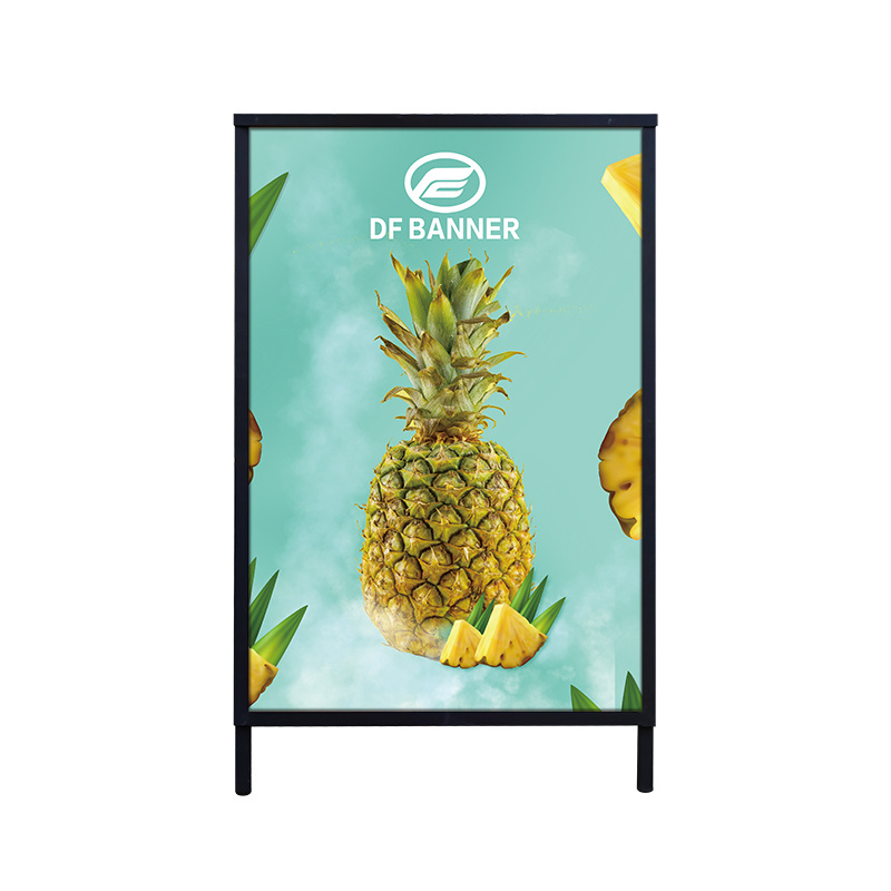 Manufacturers Wholesale  Outdoor sign A frame Sidewalk Display Advertising Board Poster Stand