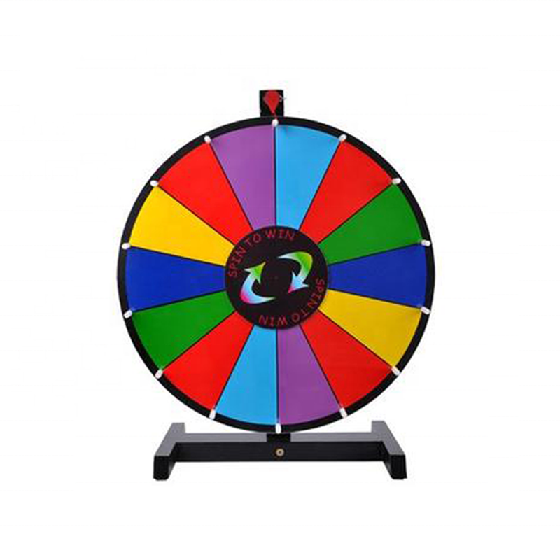 Hot Selling Advertising Prize Wheel Wheel of Fortune for Sale Dry Erase Spinning Prize Wheel