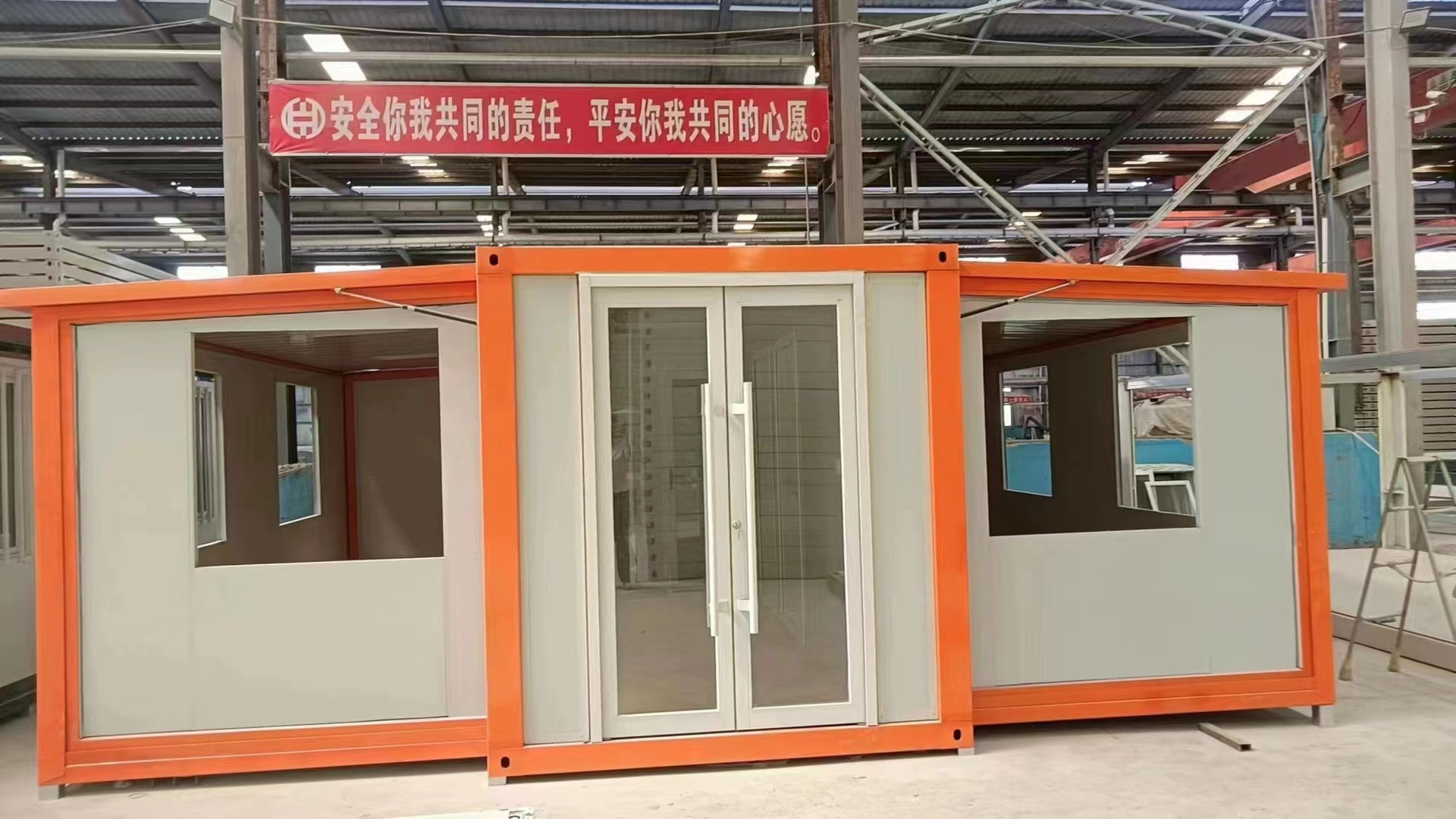 New Design Insulation Expandable Prefab Shipping Folded folding container house for sale