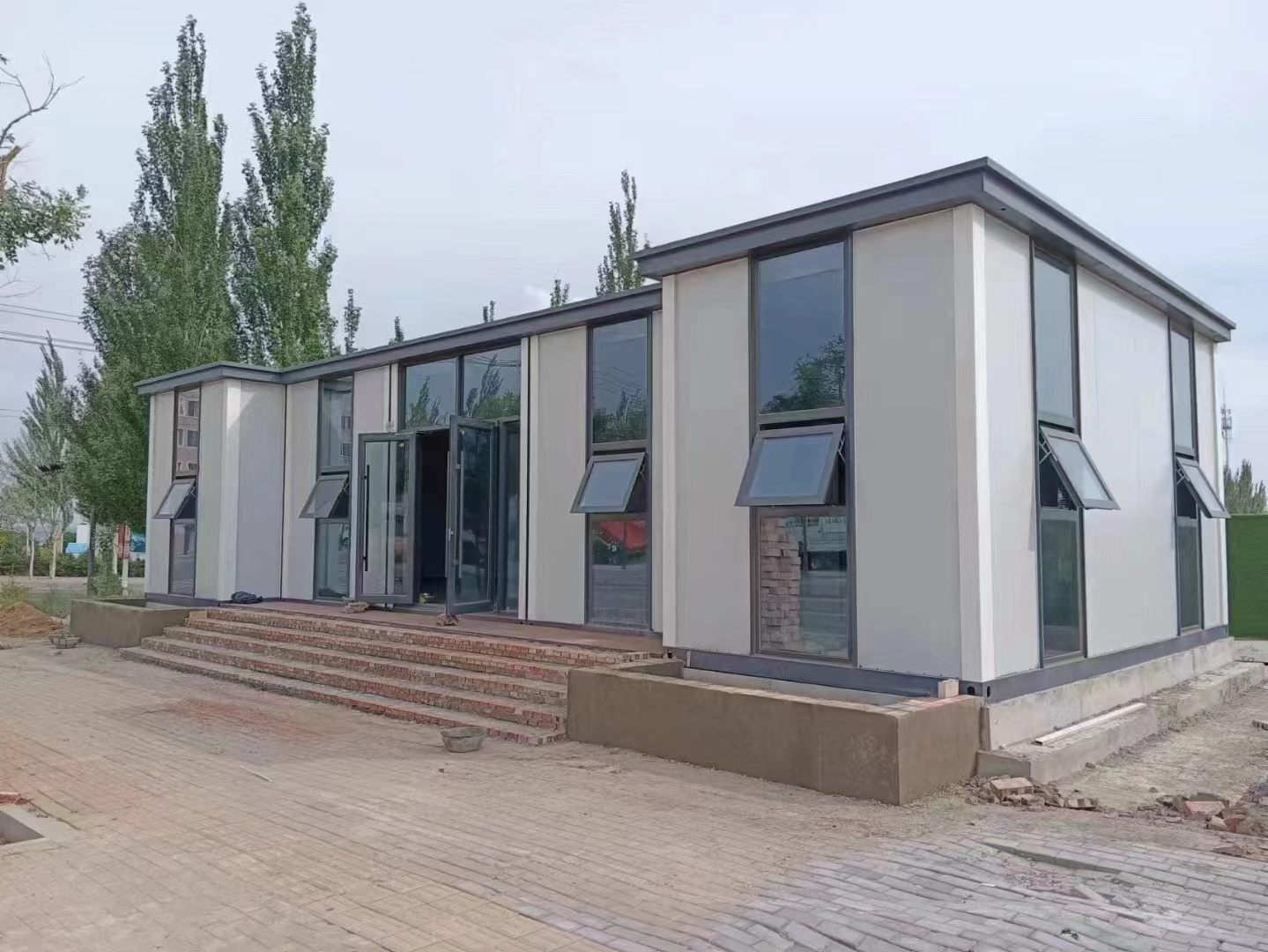 New Features cheap prefab homes shed folding container house for sale