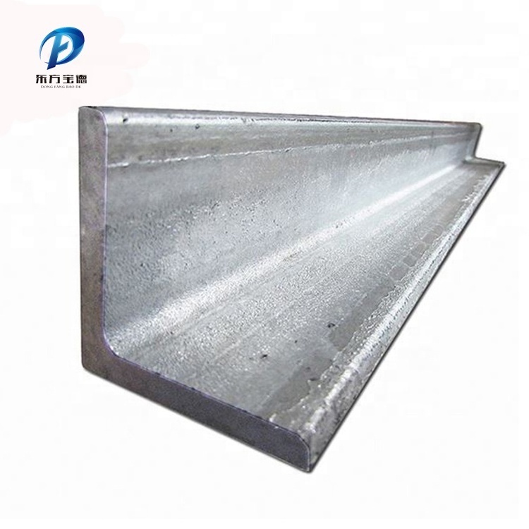 High quality anti rust Q235 steel galvanized angle iron for Industrial buildings