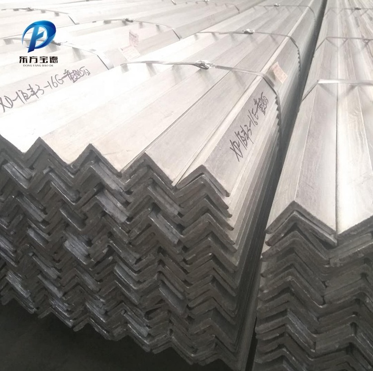 High quality anti rust Q235 steel galvanized angle iron for Industrial buildings