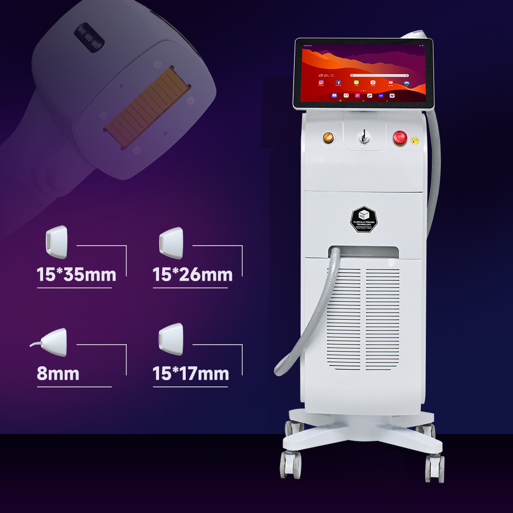 Diode laser Ice Platinum 4 wavelengths Alexandrite Laser 755 808 940 1064 Diode Laser Hair  removal salon beauty equipment