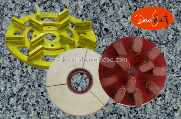 round diamond bond resin grinding disc/abrasive disc/grinding wheel for granite/marble/concrete