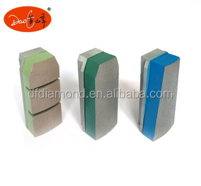 Resin bond diamond fickert/Resin Grinding polishing Bricks for granite