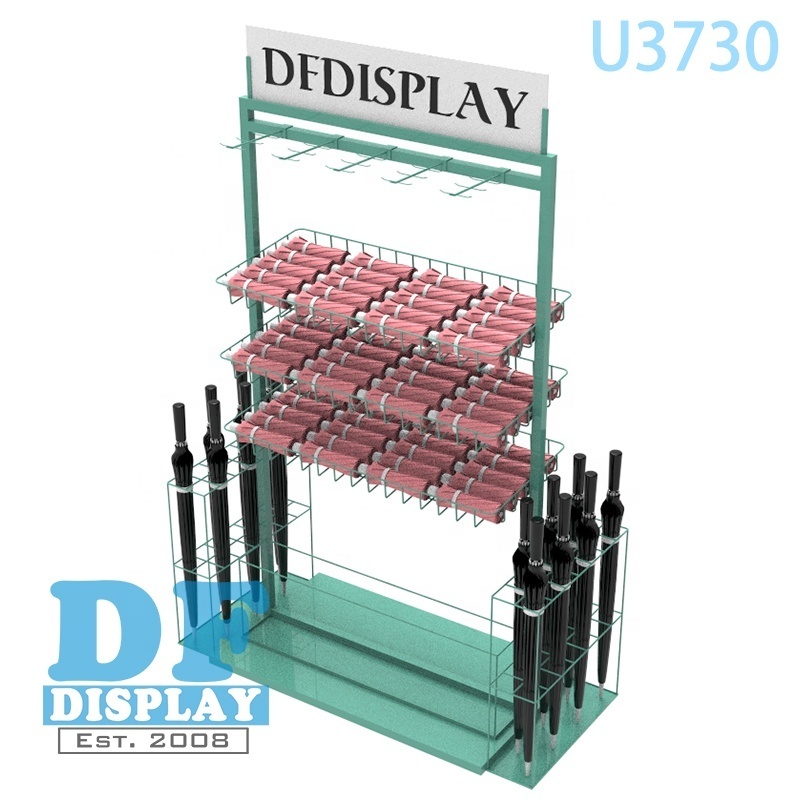 Umbrella rack display for stores retail umbrella display stand umbrella stand metal