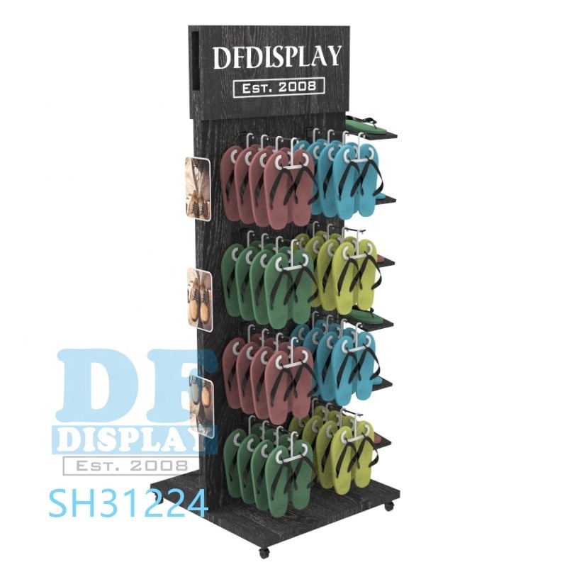 Slippers floor stand key chain display stand floor slippers display rack winter gloves display rack chappal stand