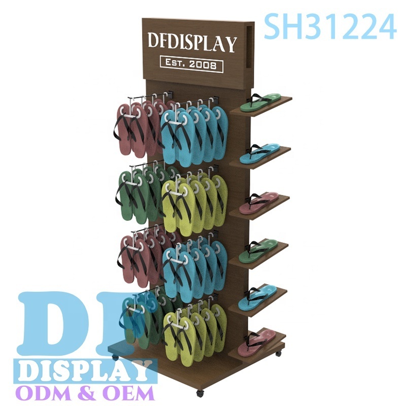 Slippers floor stand key chain display stand floor slippers display rack winter gloves display rack chappal stand