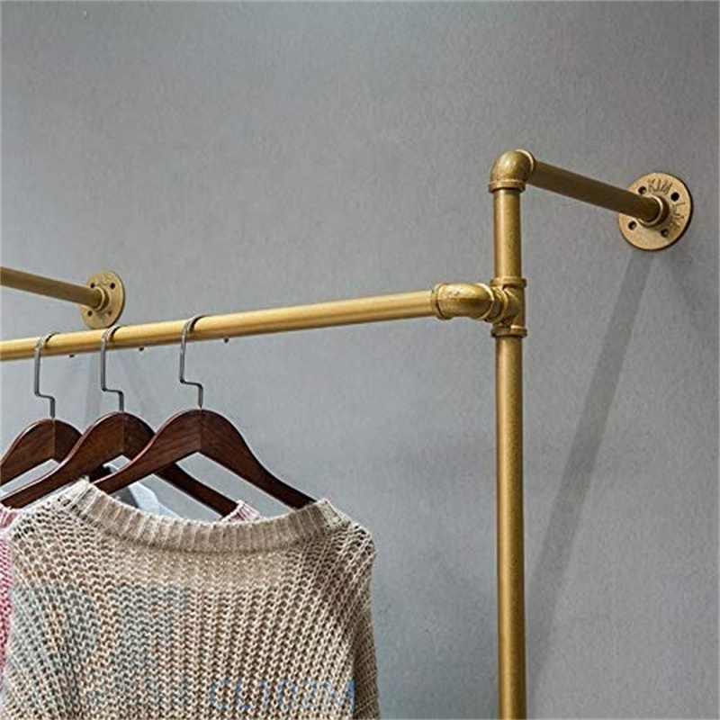 CL102 Wholesale Clothes Rail Clothing Shop Fixture Retail Clothing Display Racks Clothes Display caseclothing shops display