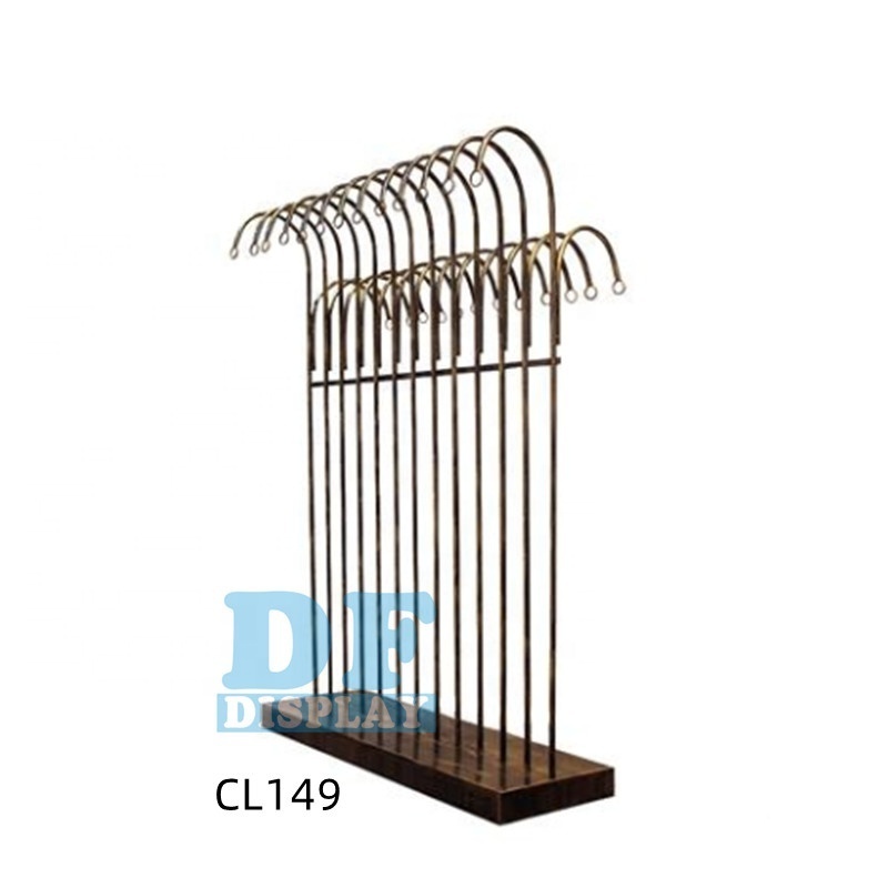 CL149  Dress stand display racks shop racking display garment clothing rack shelf for clothes shop fittings and display