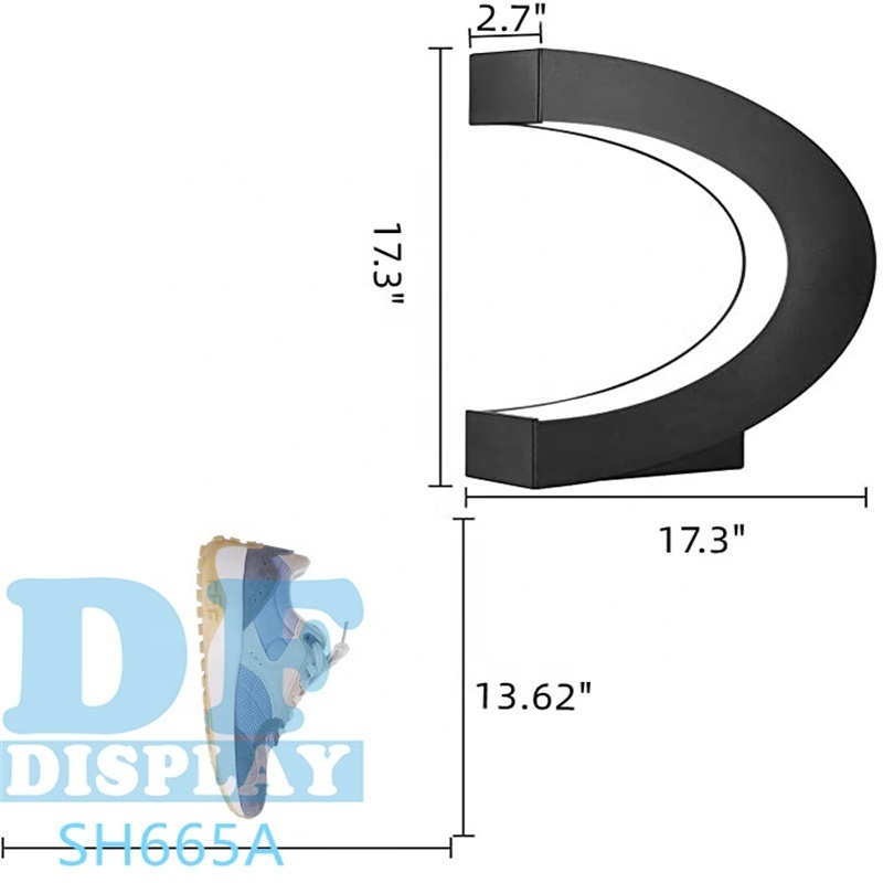 Levitating shoe display 360 rotating magnetic levitation display magnetic levitating floating rotating display rack