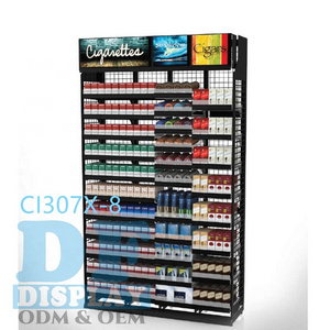 Cigarette display fixture counter cigarette display stand rack australian tobacco cigarette display cabinet