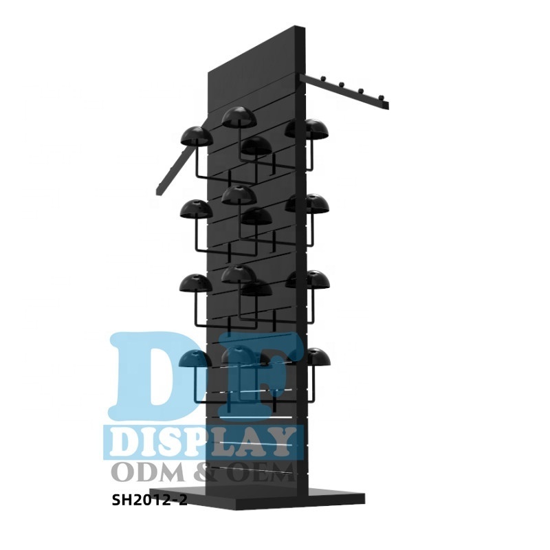 Custom wooden T Shirt Clothing Rack  Garment Display Racks for Store shop shoes sneaker  hat cap holder  display stand floor