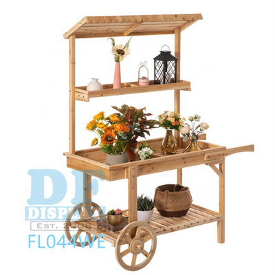 Candy cart dessert cart with wheels wooden candy cart candy carrito de madera