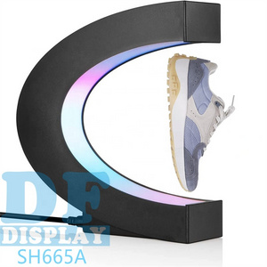 Levitating shoe display 360 rotating magnetic levitation display magnetic levitating floating rotating display rack