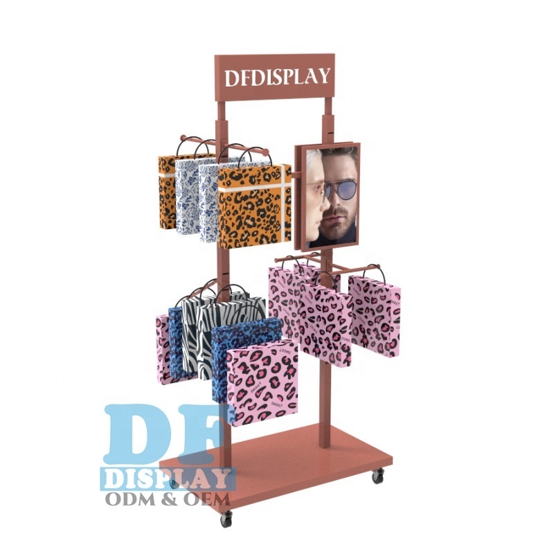 CL3713  bag clothing display stand rack handbag stand  handbag display stand holder poop bag holder