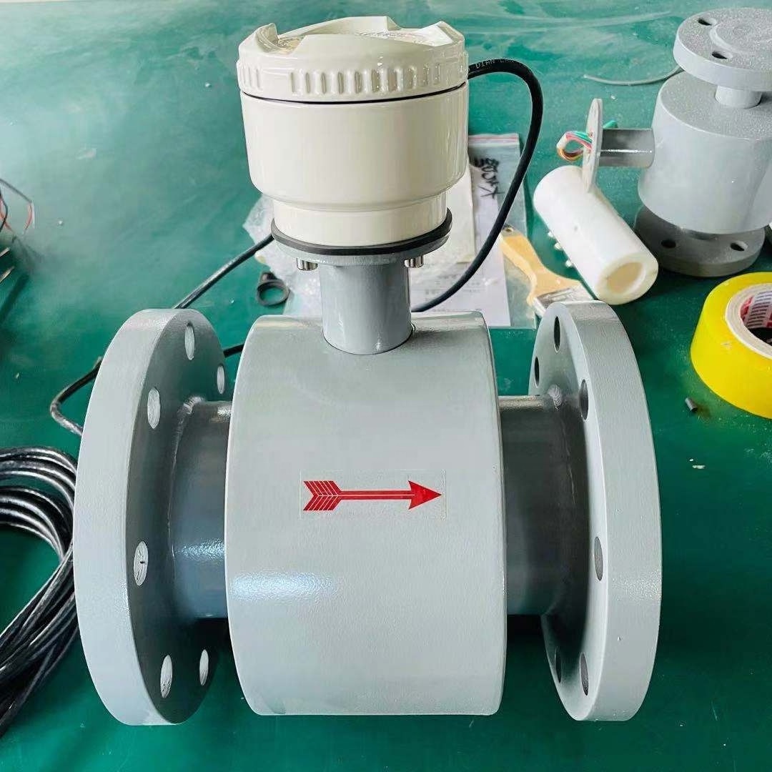 2'' RS485 Liquid Magnetic Flowmeter 4.0MPa DN50 Sewage 0.5% Electromagnetic Flow Meters for Water Treatment Solutions