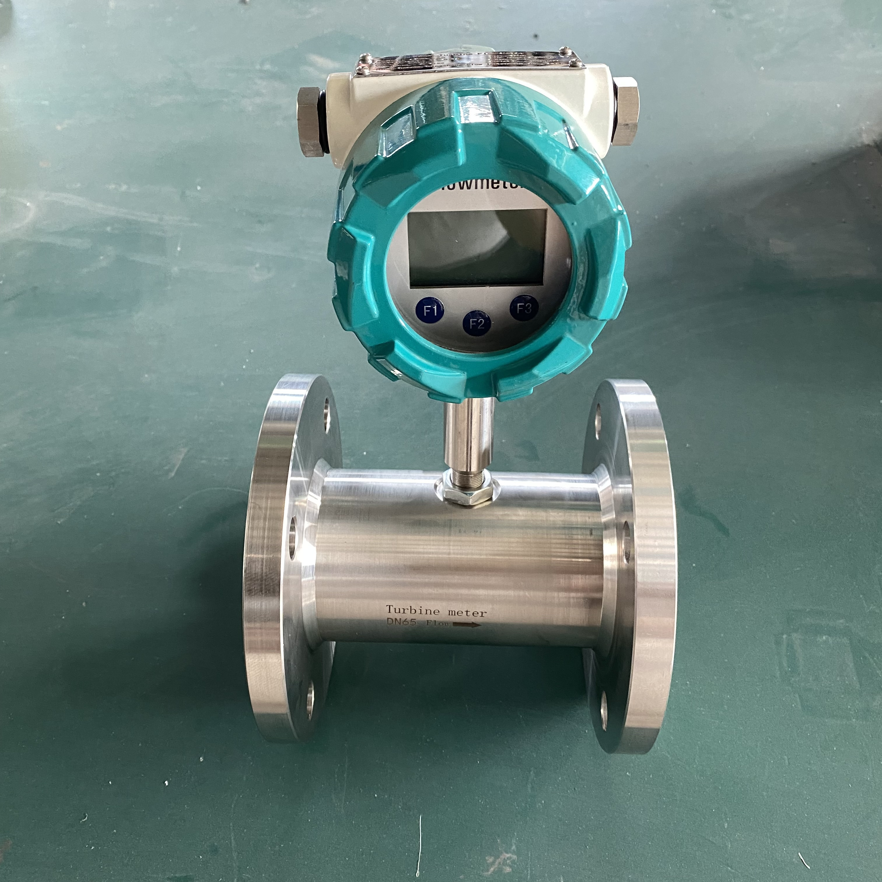 4~20mA Signal IP65 Liquid Low Viscosity Thread Connection Flowmeter Petroleum Turbine Flow Meter with Chemical Industry