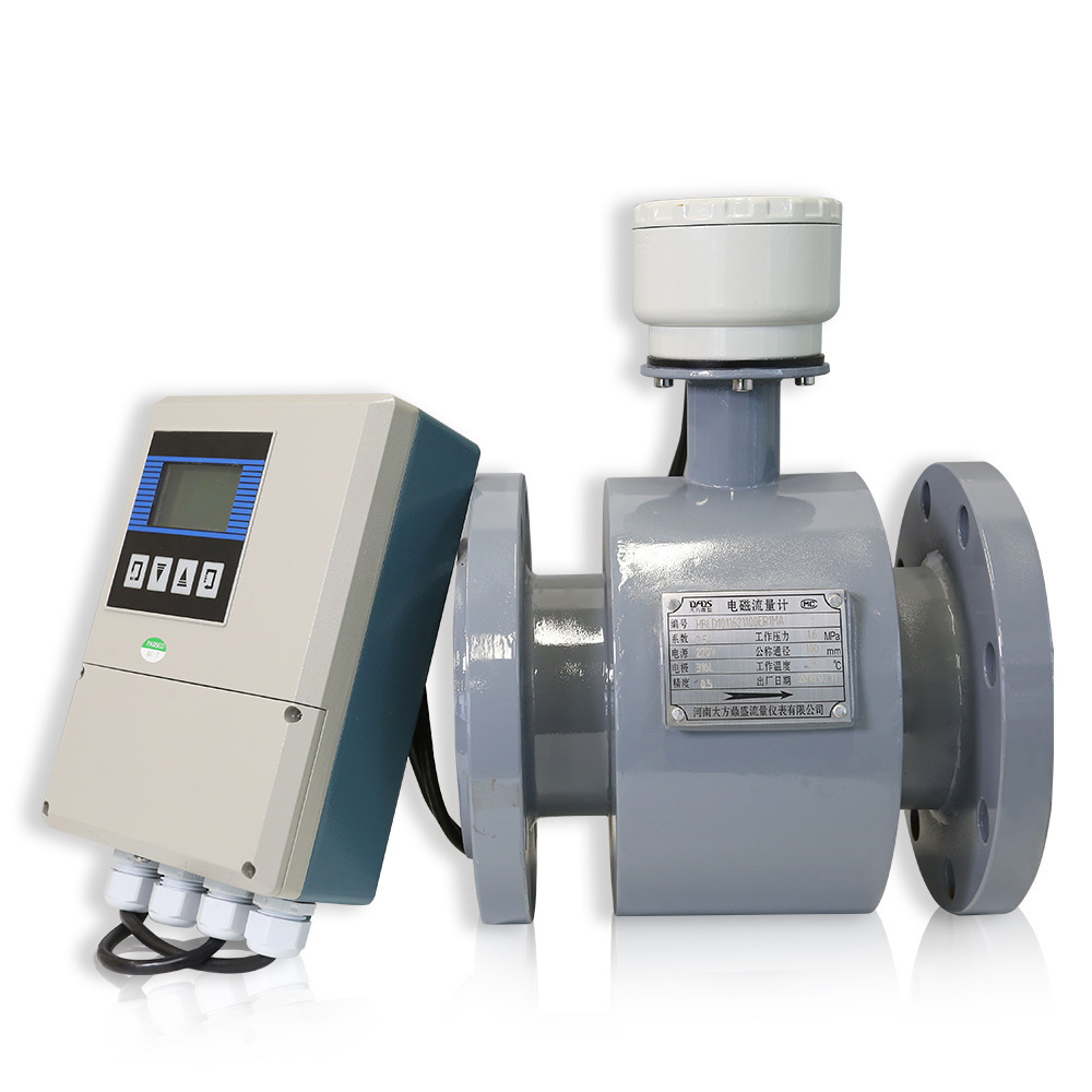 2'' RS485 Liquid Magnetic Flowmeter 4.0MPa DN50 Sewage 0.5% Electromagnetic Flow Meters for Water Treatment Solutions