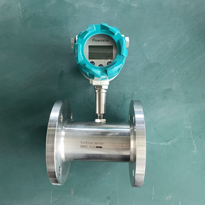 Intelligent DN50/2inch Digital LCD Display Flowmeter RS485 Water Oil Fuel Diesel Gasoline Turbine Flow Meter with Pulse Output