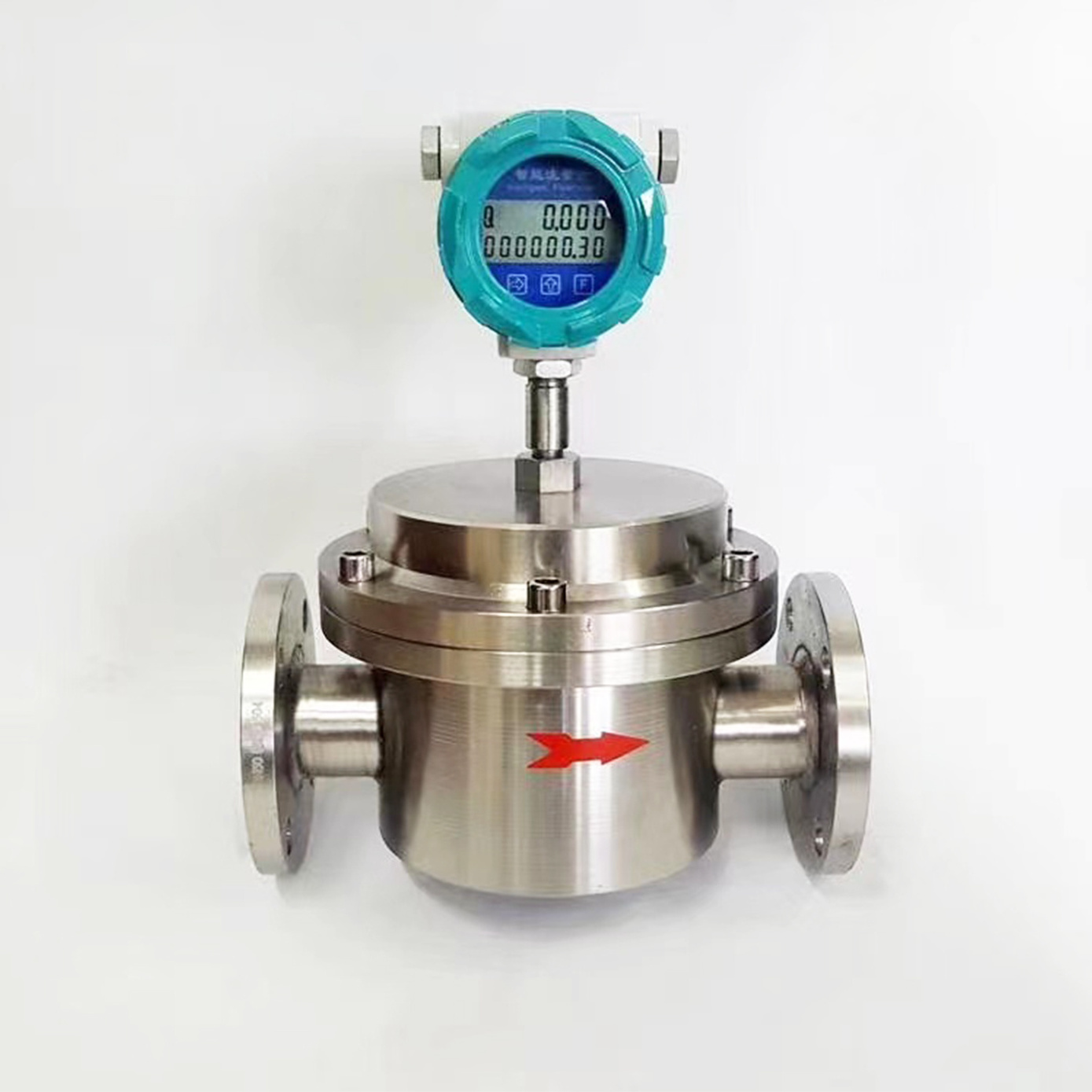 Flange 4-20mA DN150mm Flowmeter Oil Diesel Petroleum Natural Gas Oval Gear Flow Meter with RS485 Modbus HART Protocol