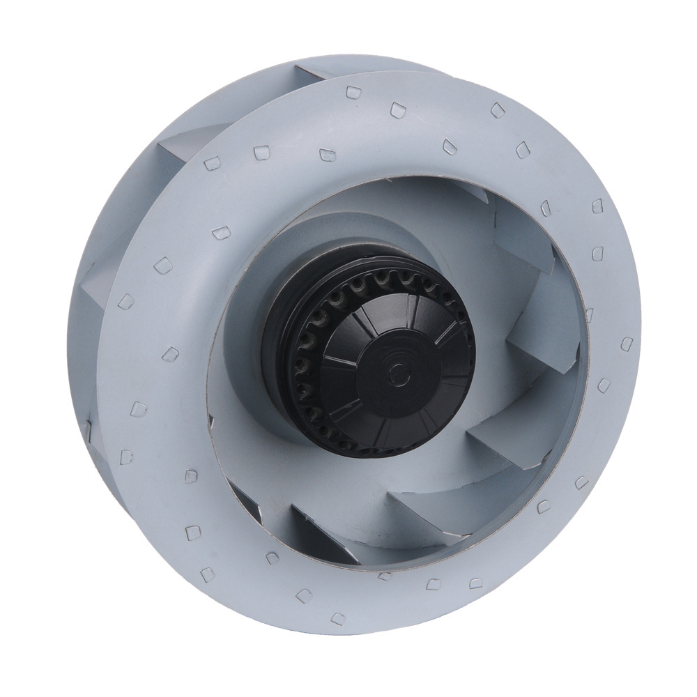 Fengda AC 133mm small backward curved Centrifugal Fans with plastic impellers CE approved