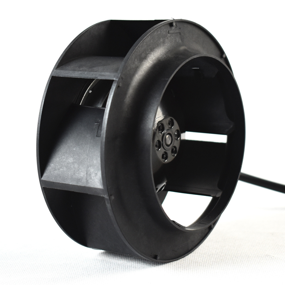 Fengda AC 133mm small backward curved Centrifugal Fans with plastic impellers CE approved