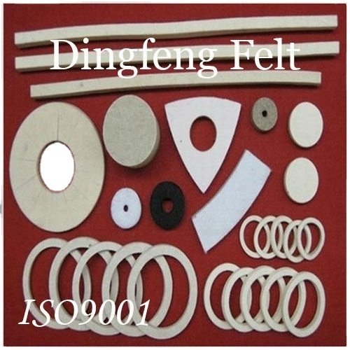 Felt pad, felt ring seal, felt seal strips