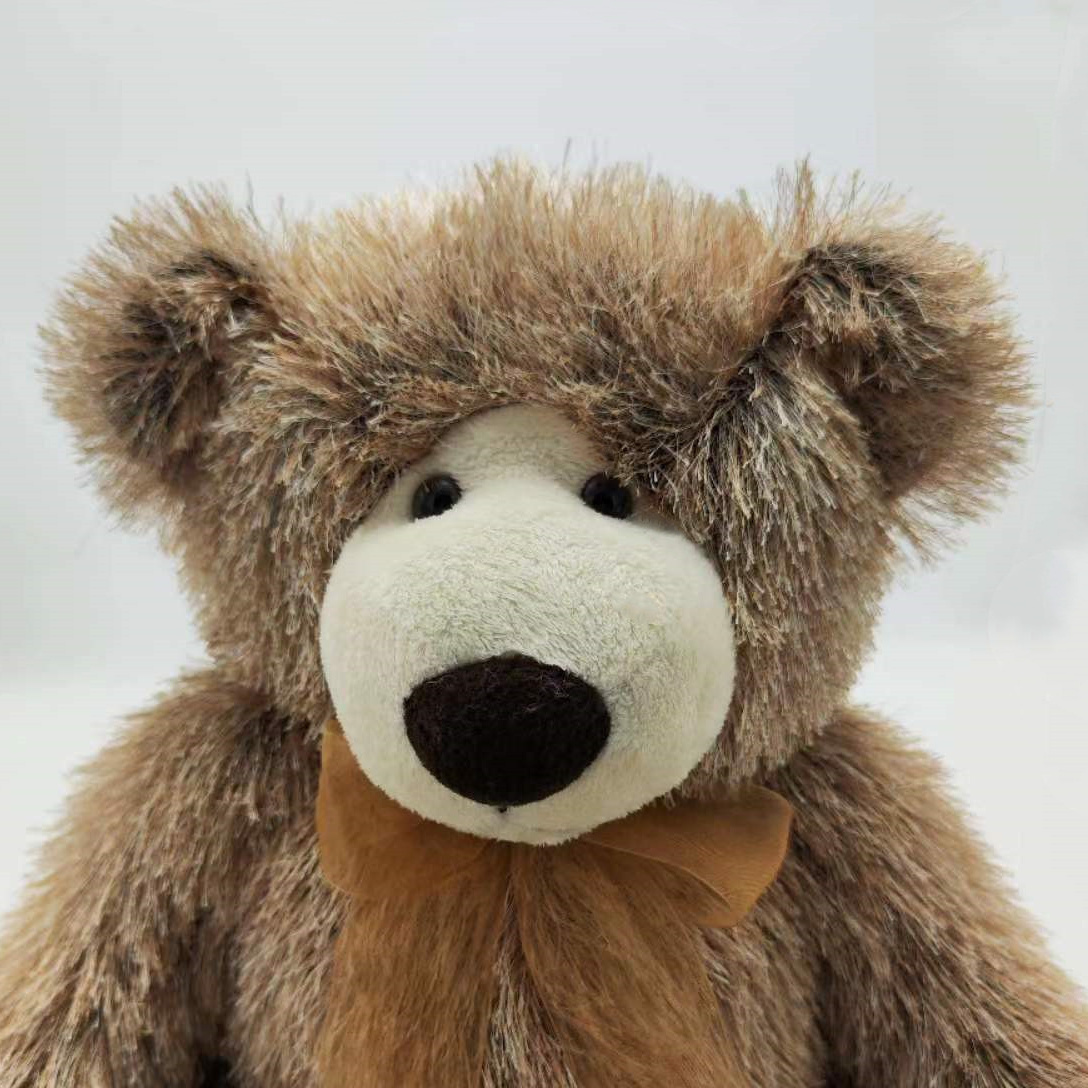 Custom gifts soft teddy bear plush toy free shipping big bear stuffed toy making doll for kids