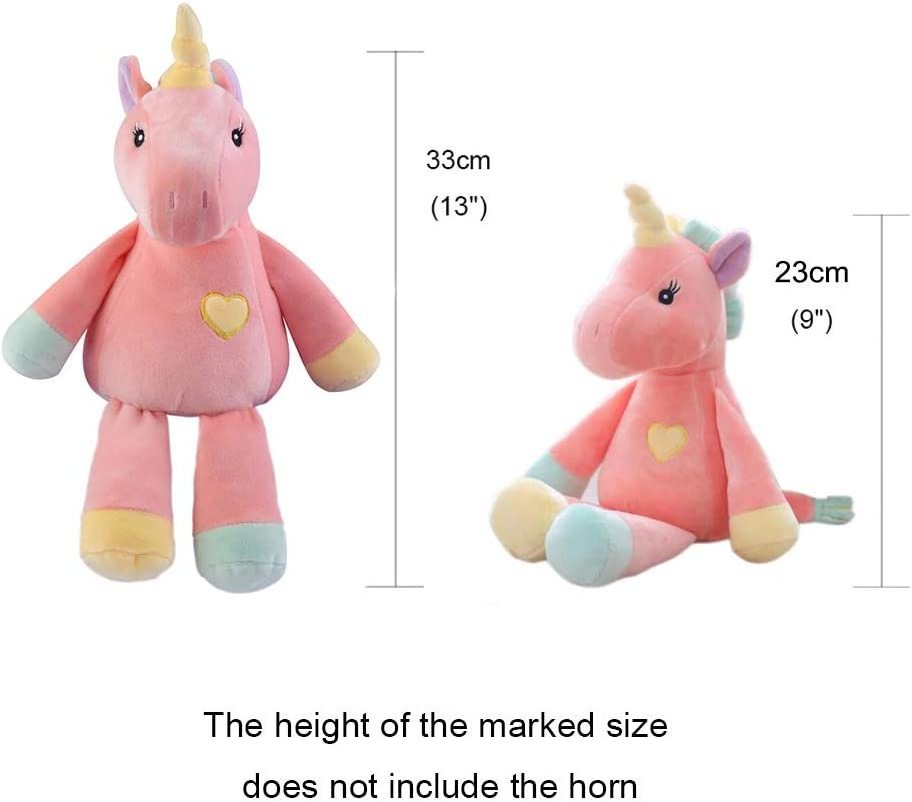 2023 Wholesale new arrival kawaii plush toys rainbow unicorn plushies baby kids stuffed animals toys