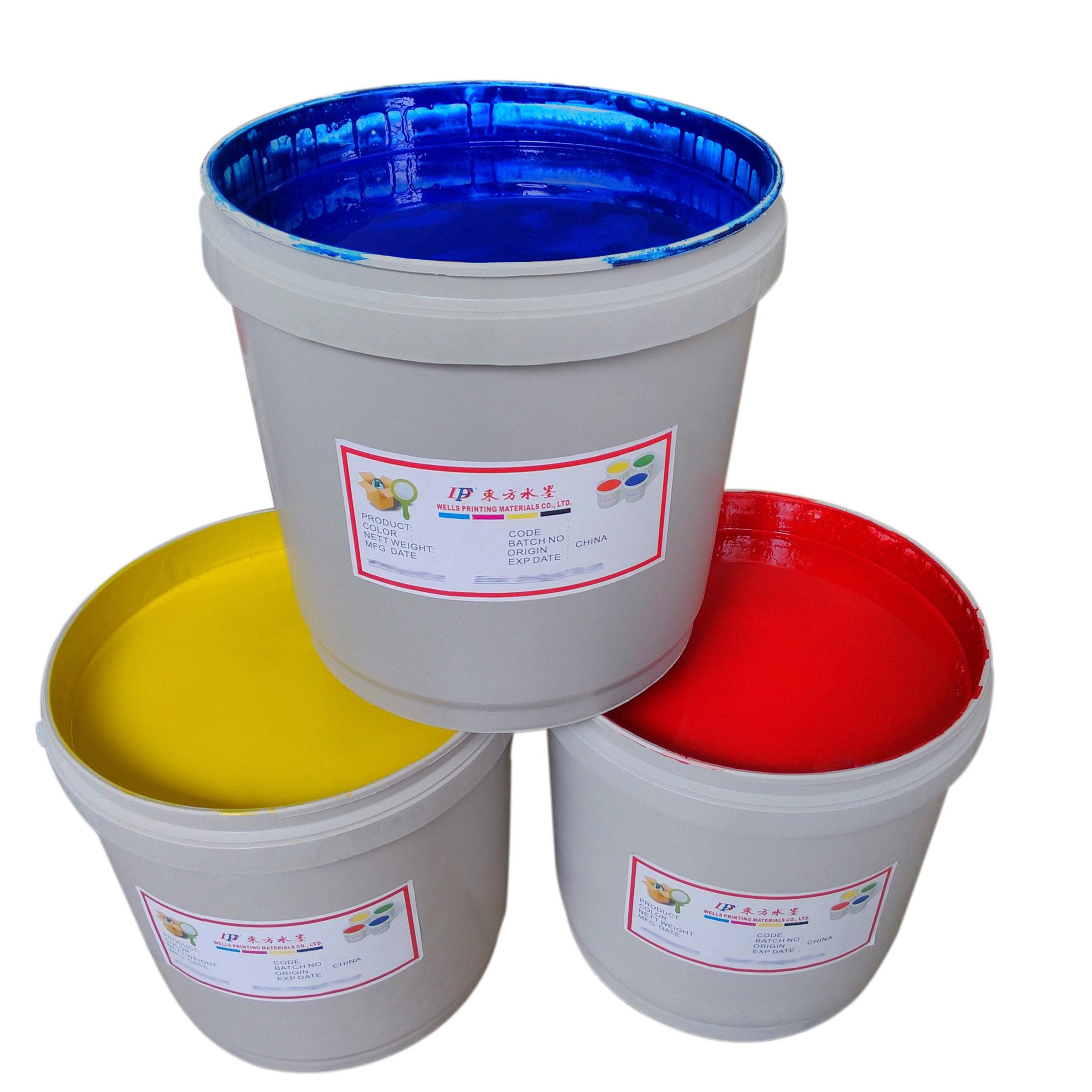 water based flexographic printing ink for corrugated carton box