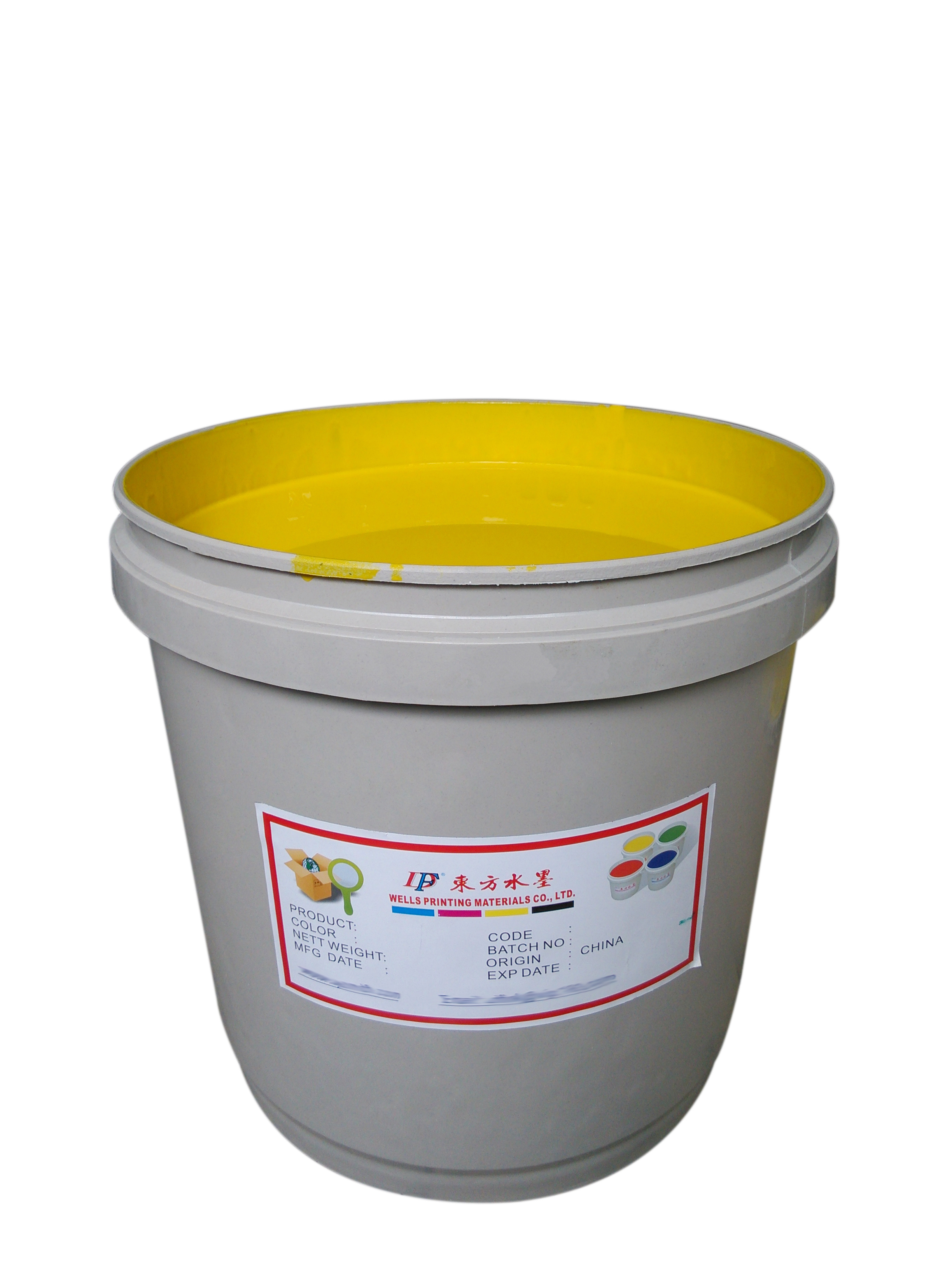 water based flexographic printing ink for corrugated carton box