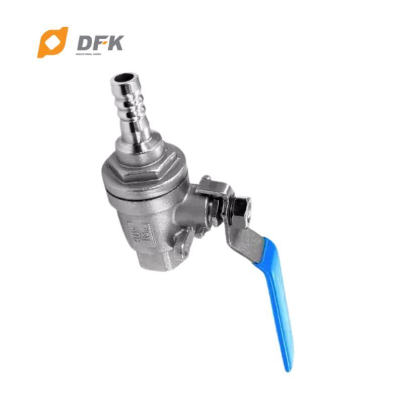 SUS Investment Casting Barbed Hose Female Ball Valve