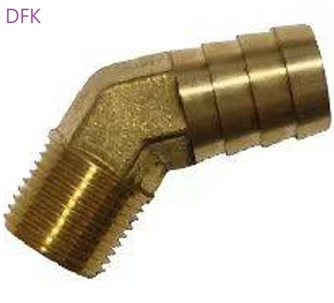 Brass Pipe Fitting 4mm 6mm 8mm 10mm 12mm Hose Barb 1/8