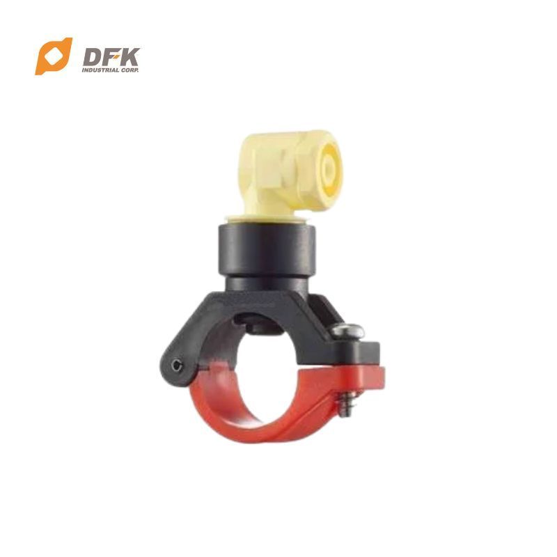 PP Plastic Hollow Cone Clamp Nozzle For Wet Scrubber