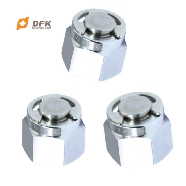 316 Stainless Steel  Double-Piece Snap-In Fitting Joint Pipe Plug For Industry