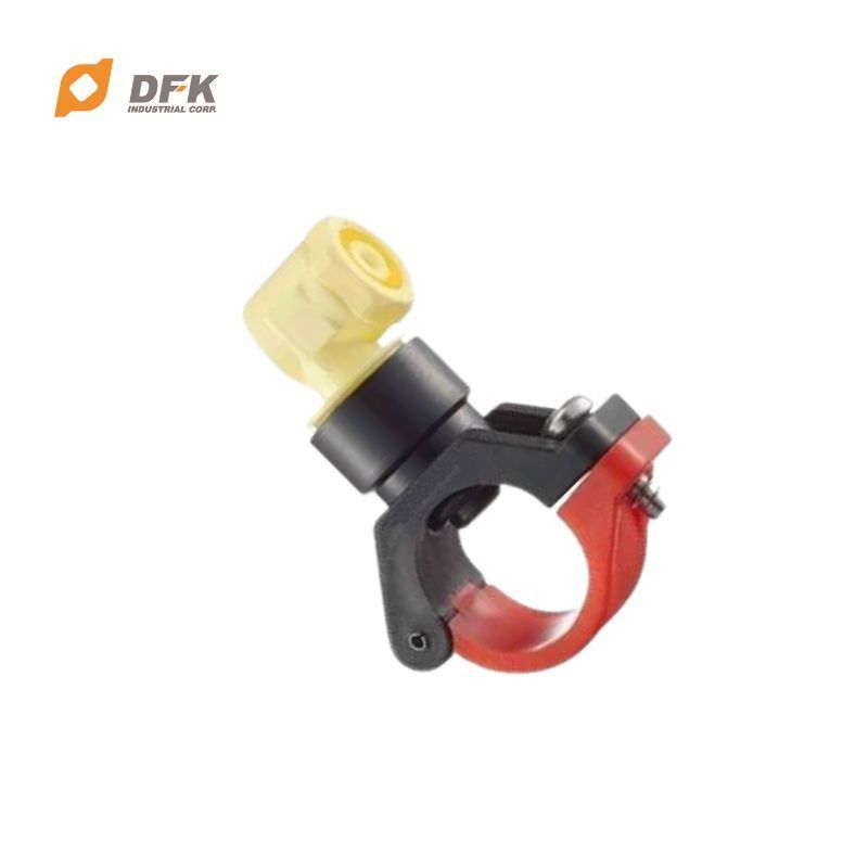 PP Plastic Hollow Cone Clamp Nozzle For Wet Scrubber