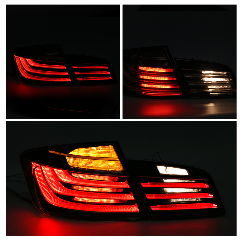 Car Parts Red Black Tail Light Rear Lamp LED Rear Lights fits For Bmw 5 Series F10 F18 2010-2013