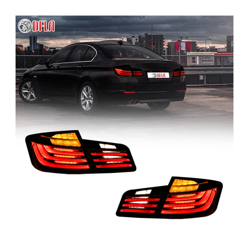 Car Parts Red Black Tail Light Rear Lamp LED Rear Lights fits For Bmw 5 Series F10 F18 2010-2013