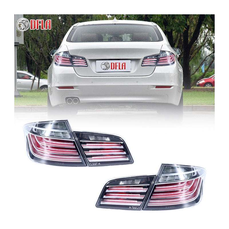 Car Parts Red Black Tail Light Rear Lamp LED Rear Lights fits For Bmw 5 Series F10 F18 2010-2013