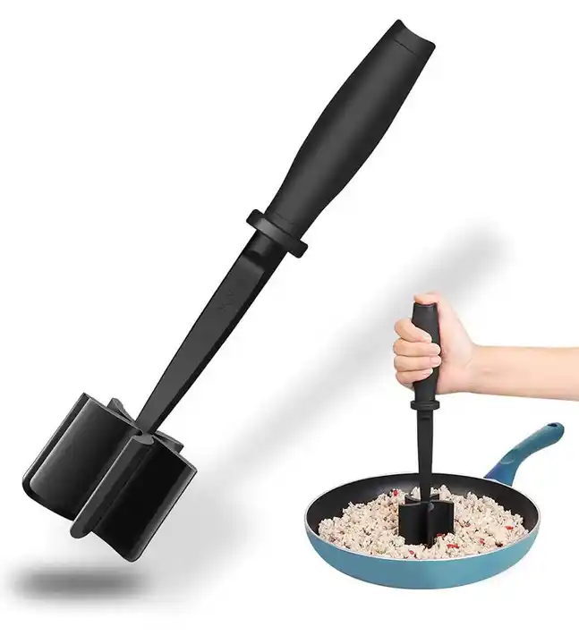 Meat Chopper Hamburger Chopper High Quality Heat Resistant Ground  Vegetable Masher Tools For Non-stick Cookware