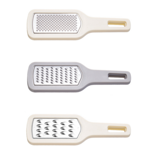 Stainless Steel Cheese Grater Durable Rust-Proof Metal Lemon Zester With Handle Flat Handheld Grater For Spices