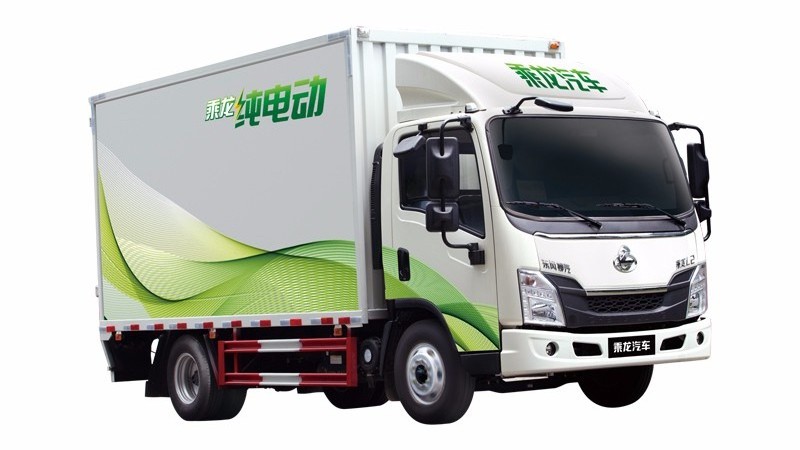 Best quality Dongfeng Chenglong electric cargo truck L2 4x2 mini electric truck with CATL battery truck cargo for logistics