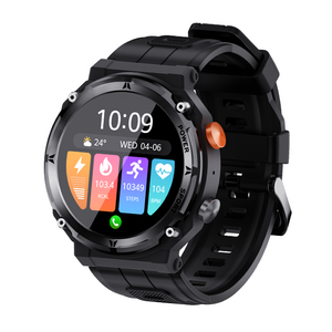 NEW Arrival C21PRO 1.39" Touch Screen Smartwatch Fitness Sports Monitor Big Battery 410mah Waterproof Outdoor Rugged Smart Watch