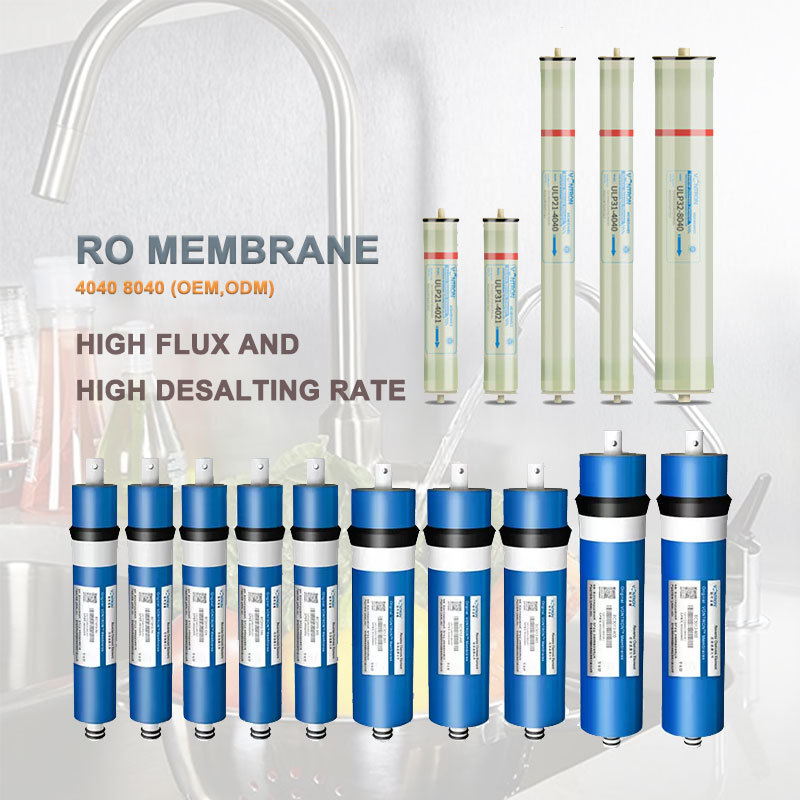 Water filter cartridge wholesale prices industrial household 8040 4040 reverse osmosis ro membrane